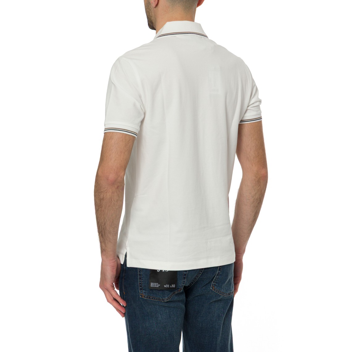 Polo Emporio Armani in cotone stretch