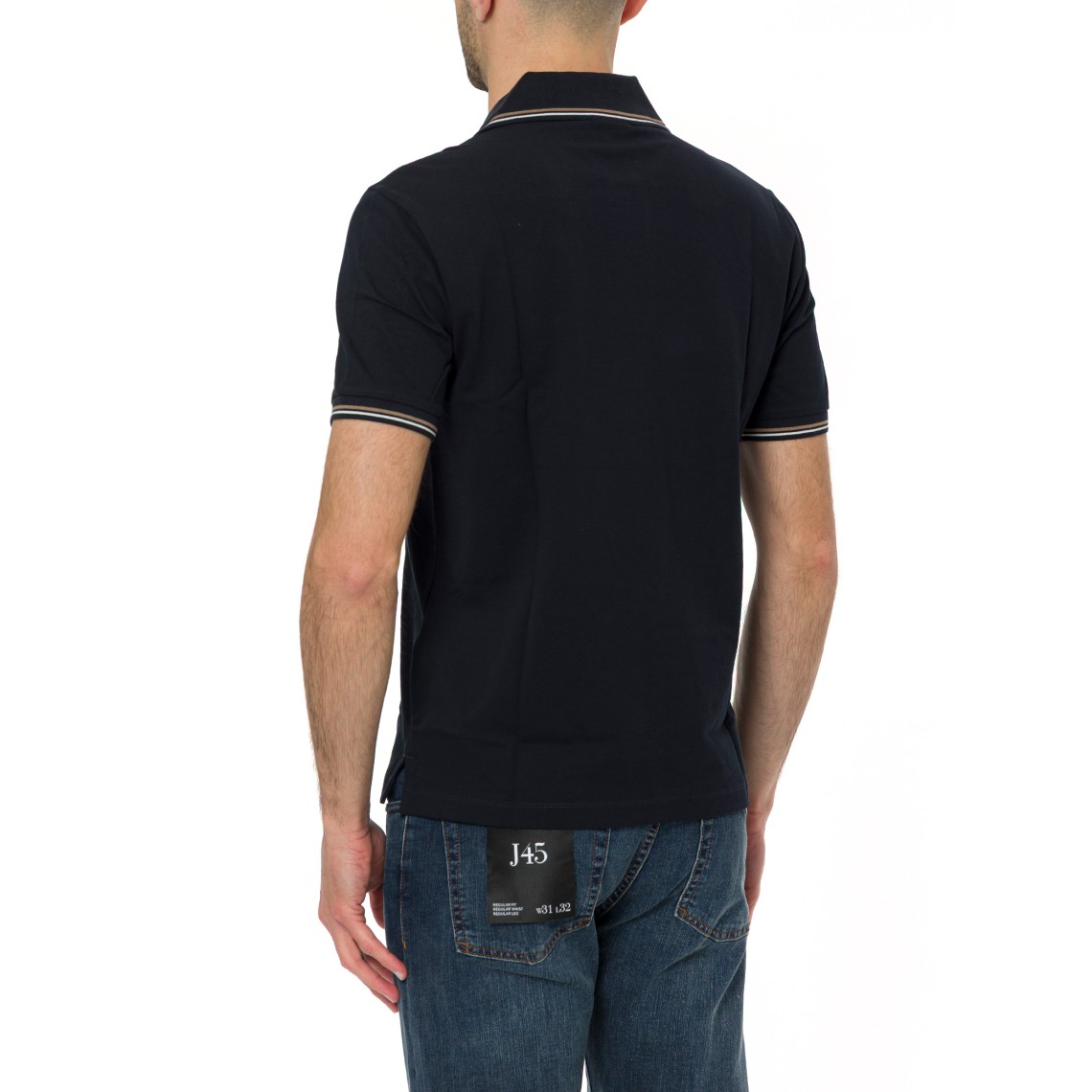 Polo Emporio Armani in cotone stretch