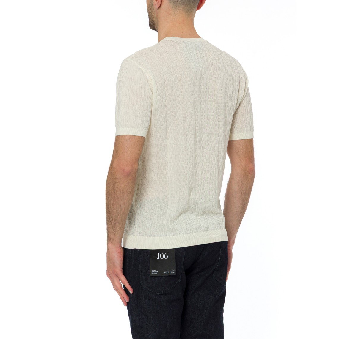 Maglia girocollo Emporio Armani in cotone