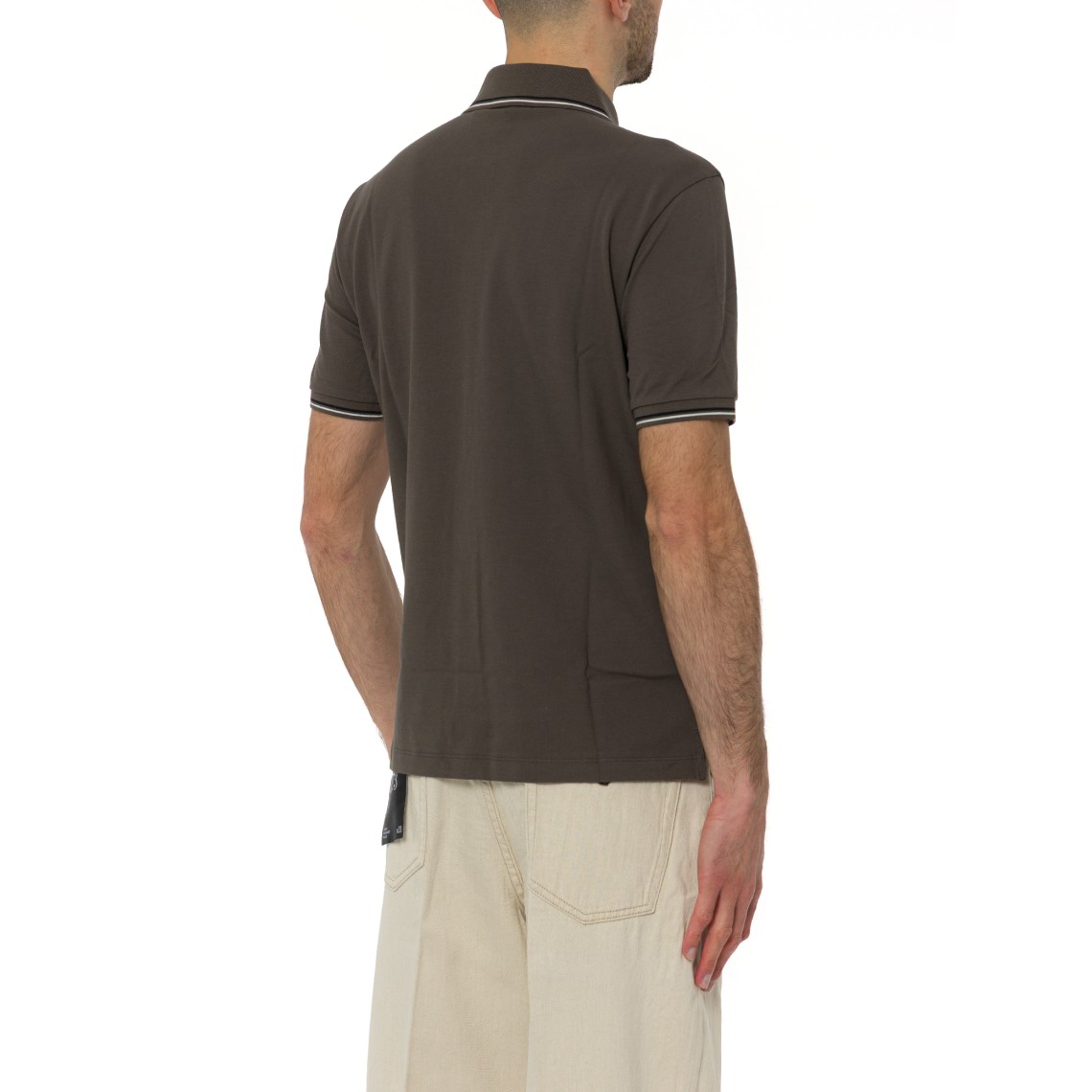 Polo Emporio Armani in cotone stretch