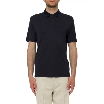 Polo Emporio Armani in misto seta
