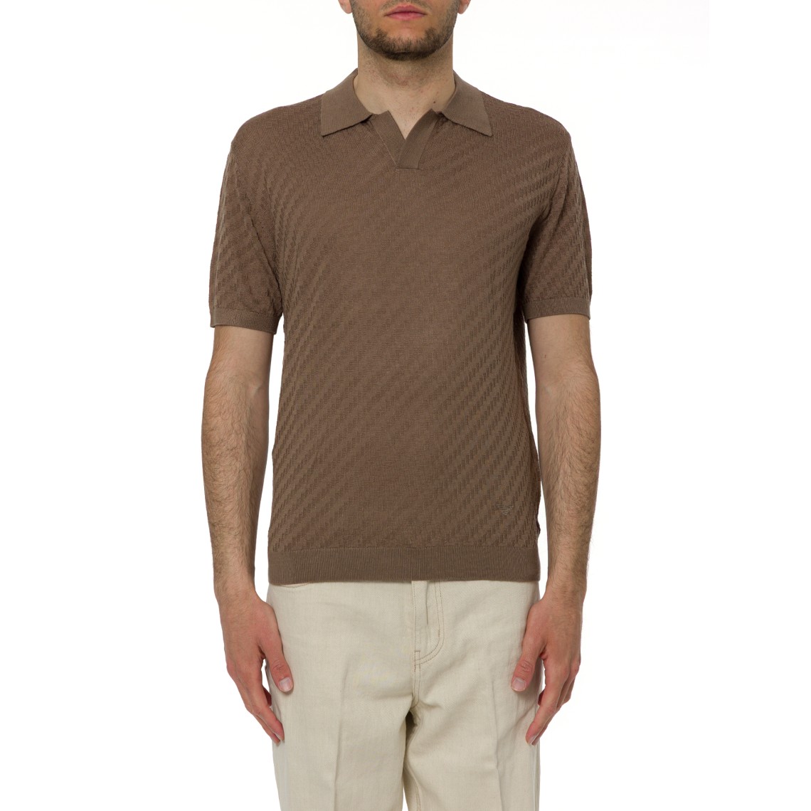 Polo in maglia Emporio Armani