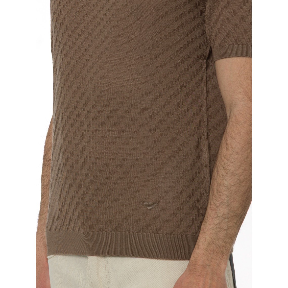 Polo in maglia Emporio Armani