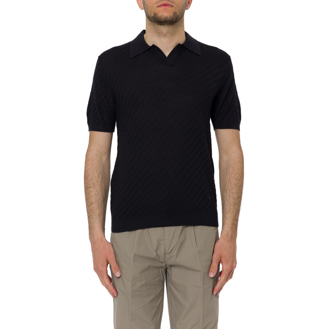 Polo in maglia Emporio Armani