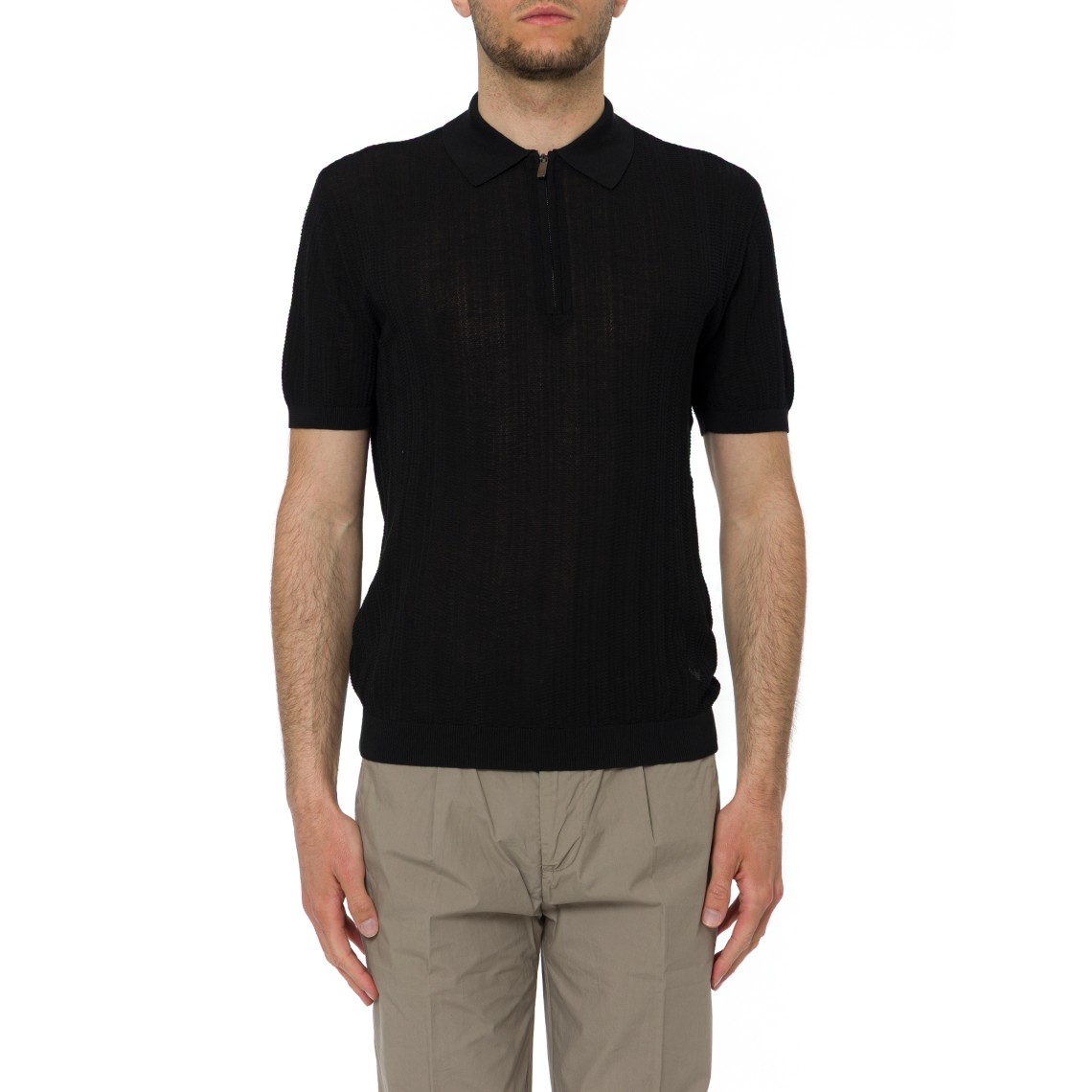 Polo in maglia Emporio Armani