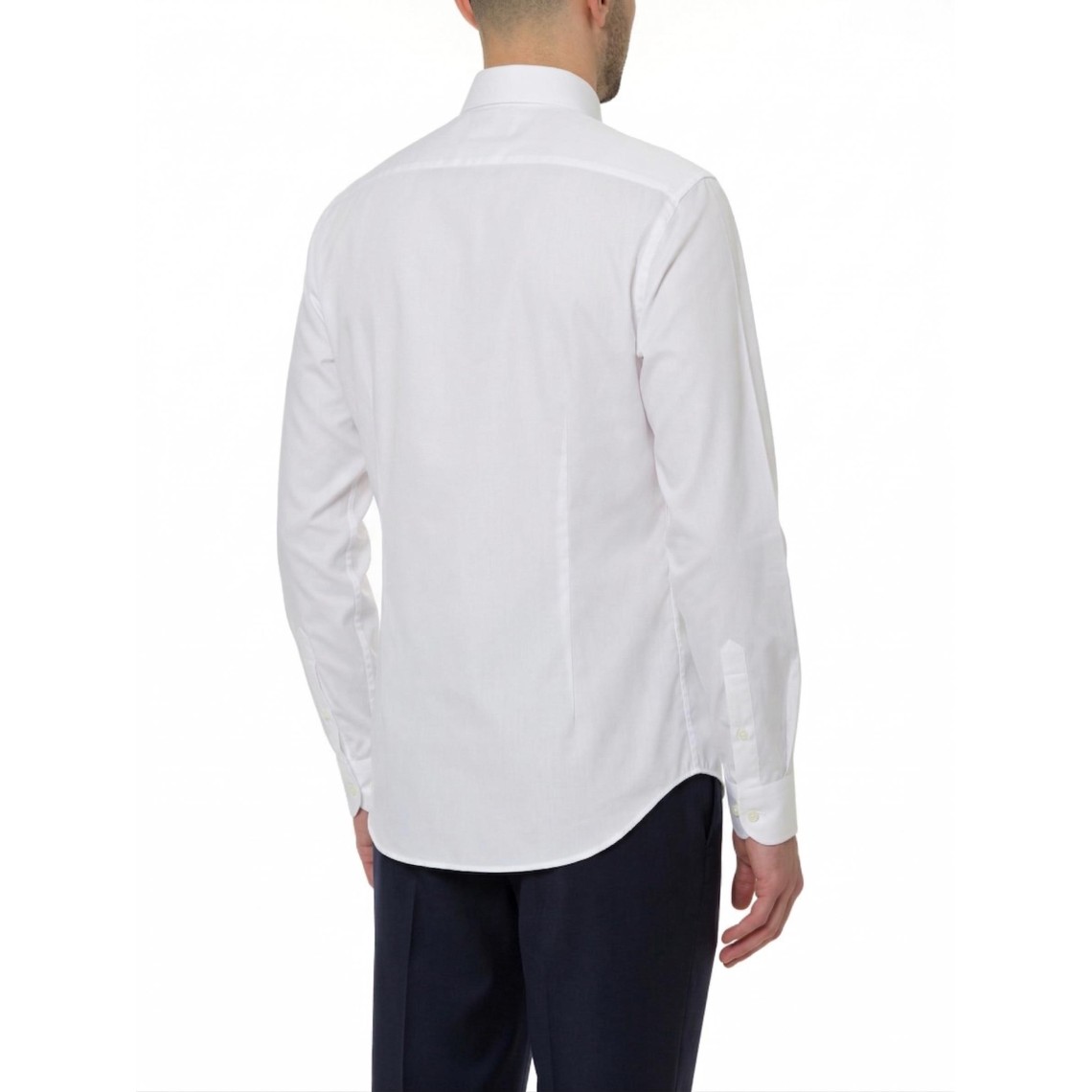 Camicia classica Emporio Armani in popeline di cotone