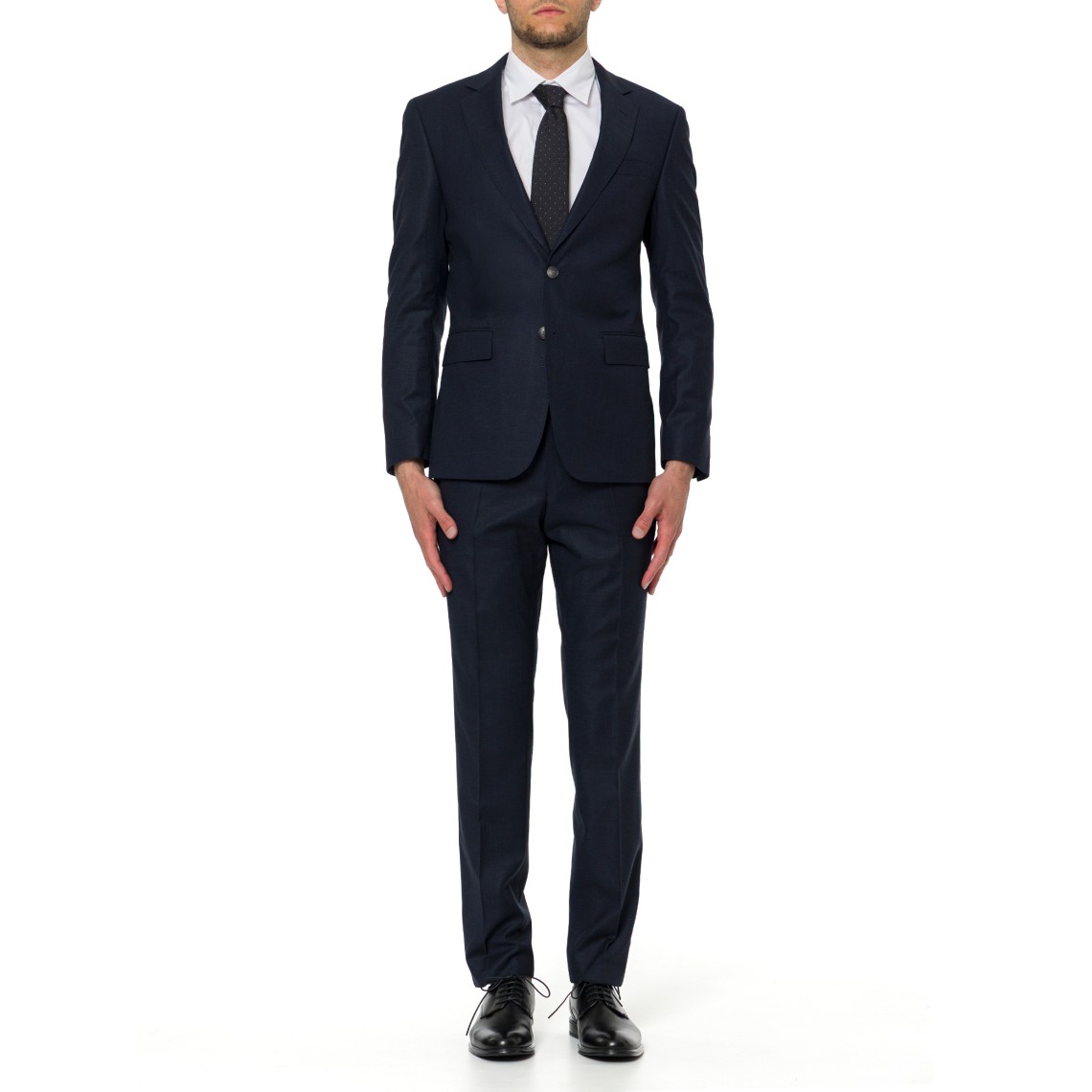 Abito monopetto Boss in misto lana