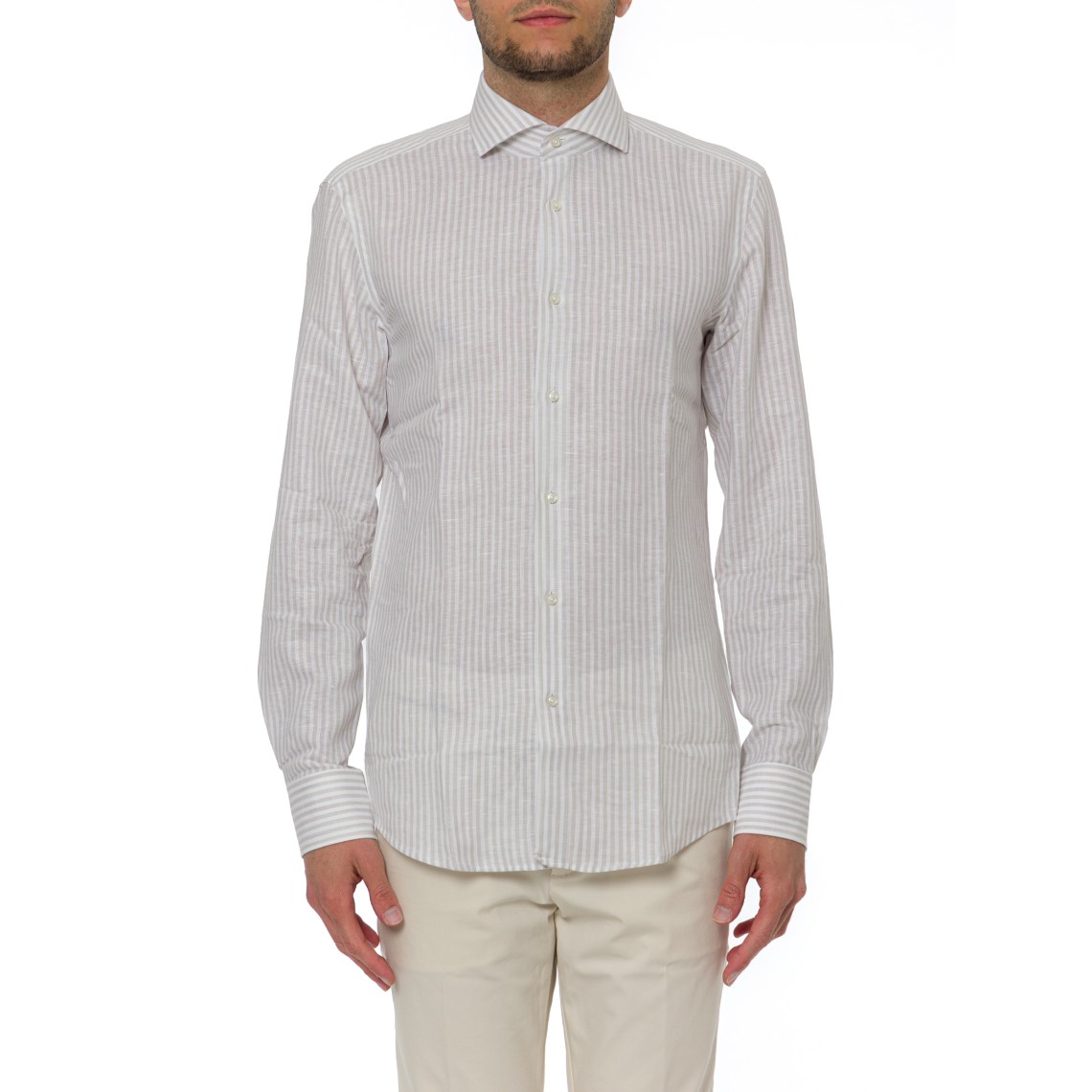 Camicia a righe Boss