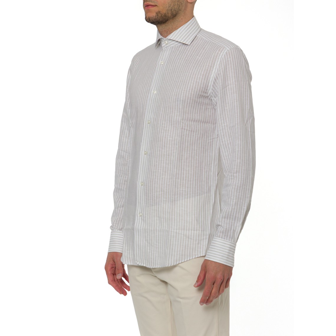 Camicia a righe Boss