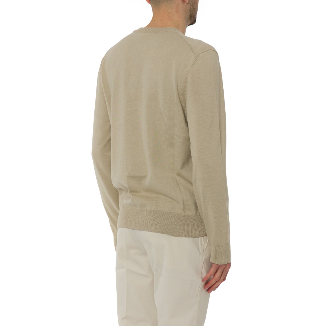 Maglione con scollo a V Boss