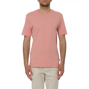 T-shirt in jersey con logo Boss 