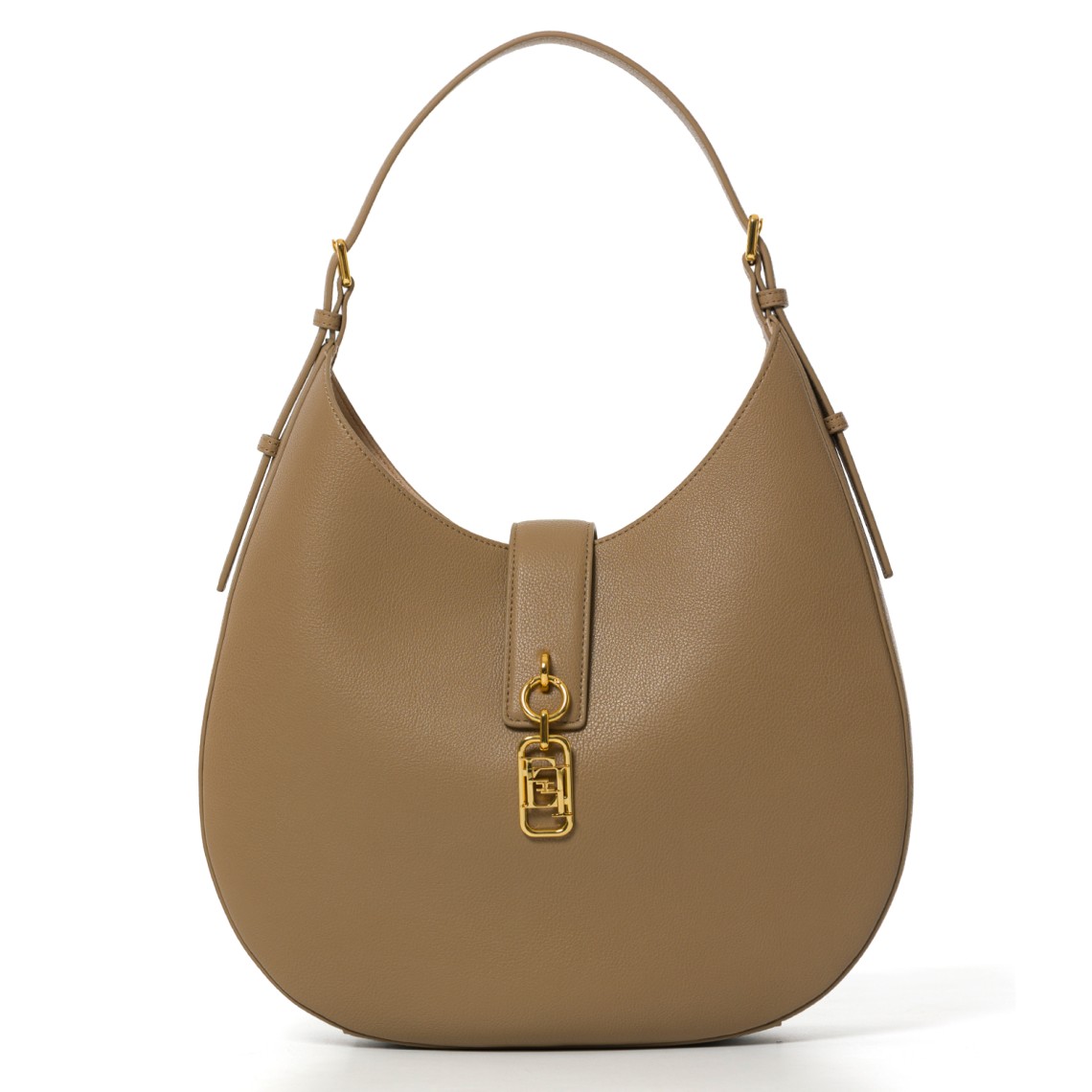 Hobo tonda con charm Elisabetta Franchi