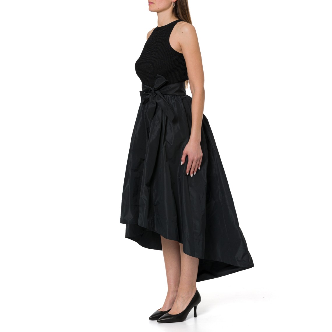 Abito lungo in taffetà Liu Jo