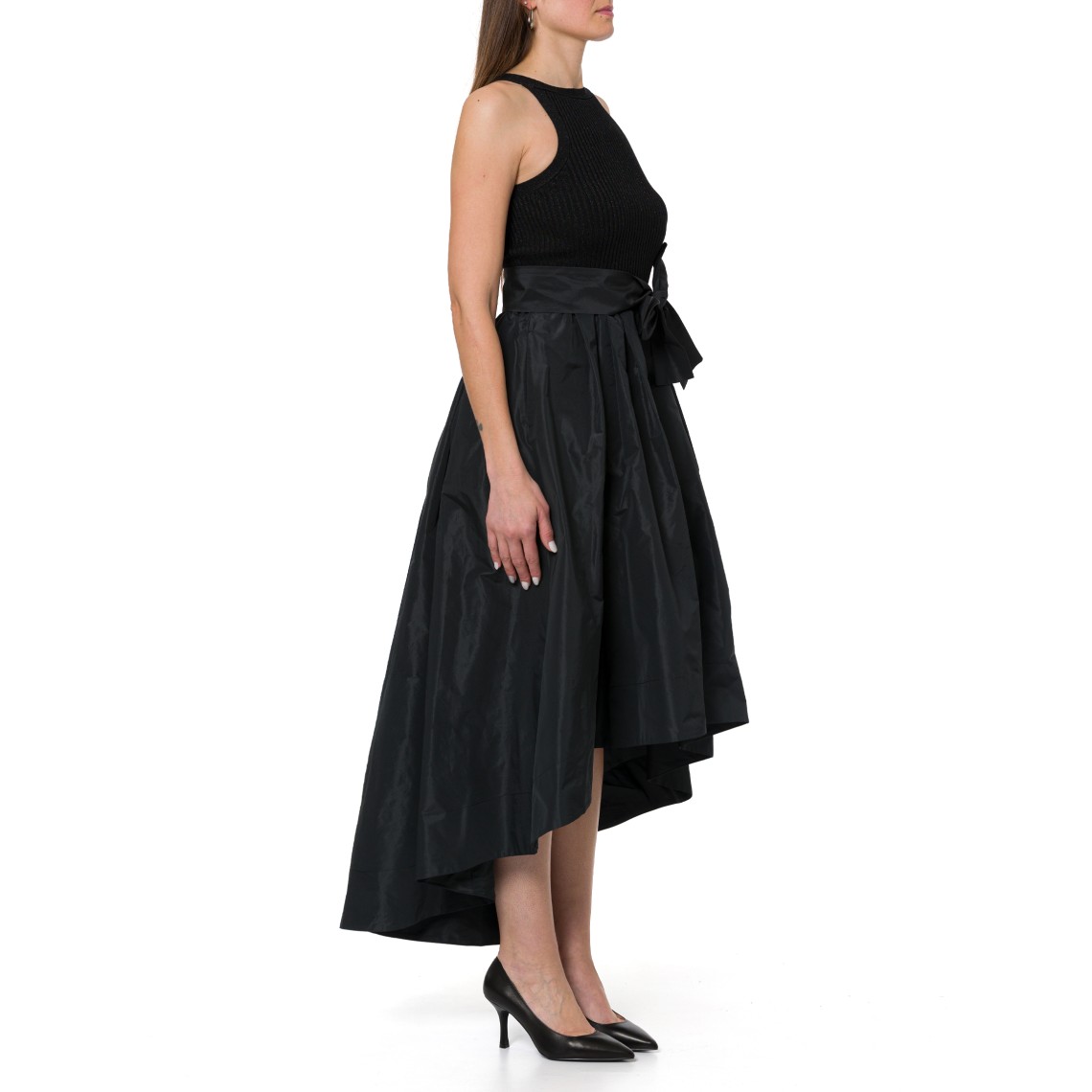 Abito lungo in taffetà Liu Jo