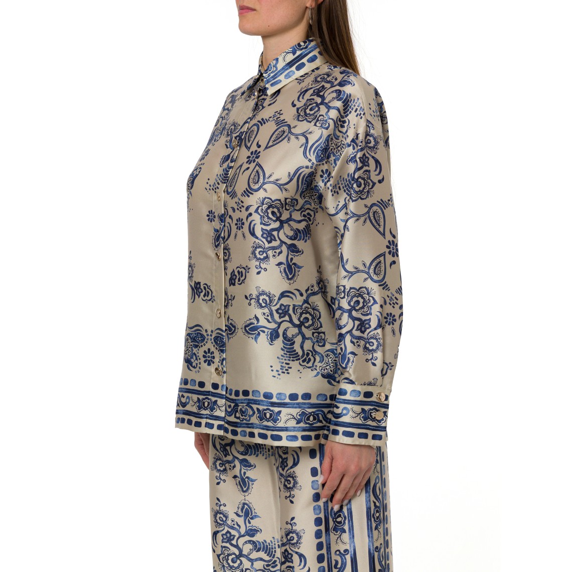 Camicia in twill fluido Liu Jo