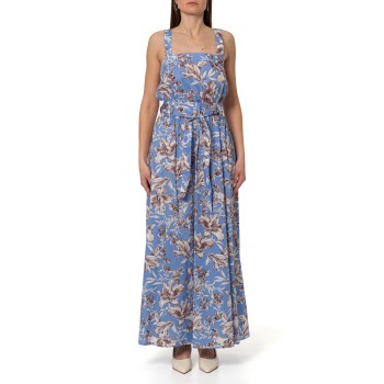 Abito lungo in popeline Liu Jo