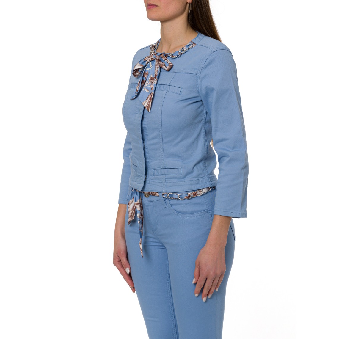 Giacca leggera con foulard Liu Jo