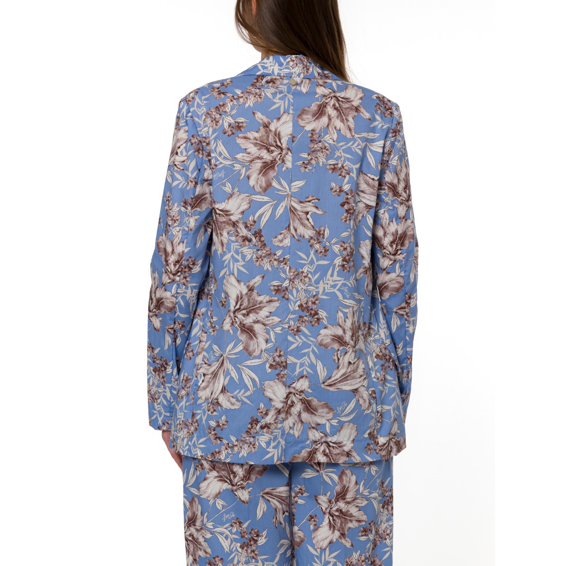 Giacca in popeline stampato Liu Jo