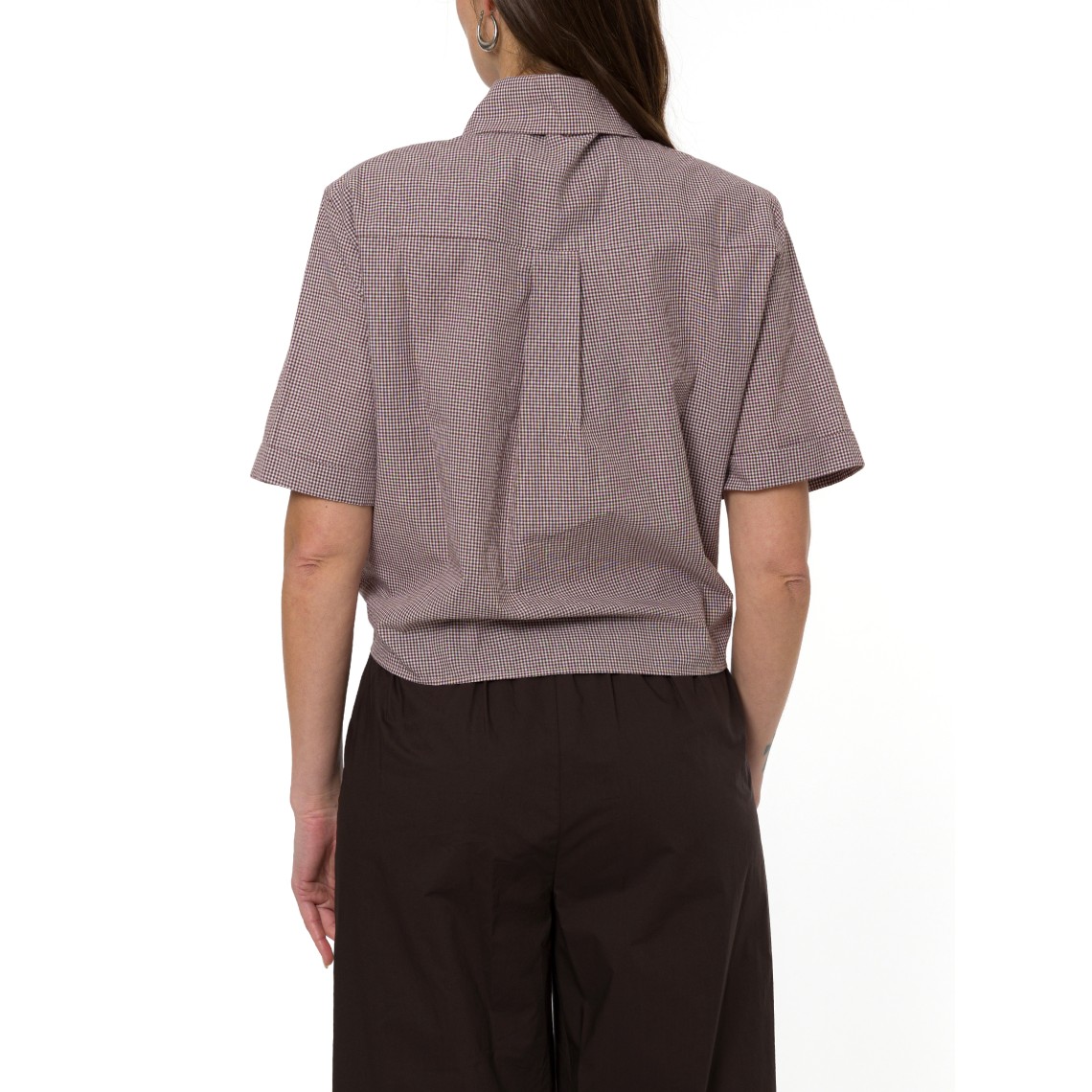 Camicia a maniche corte con applicazioni Liu Jo