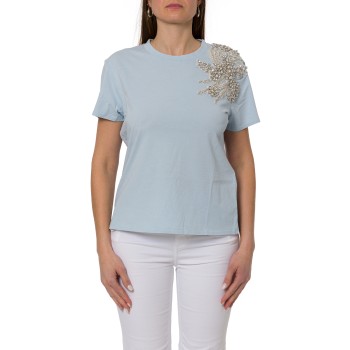 T-shirt con ricamo Liu Jo