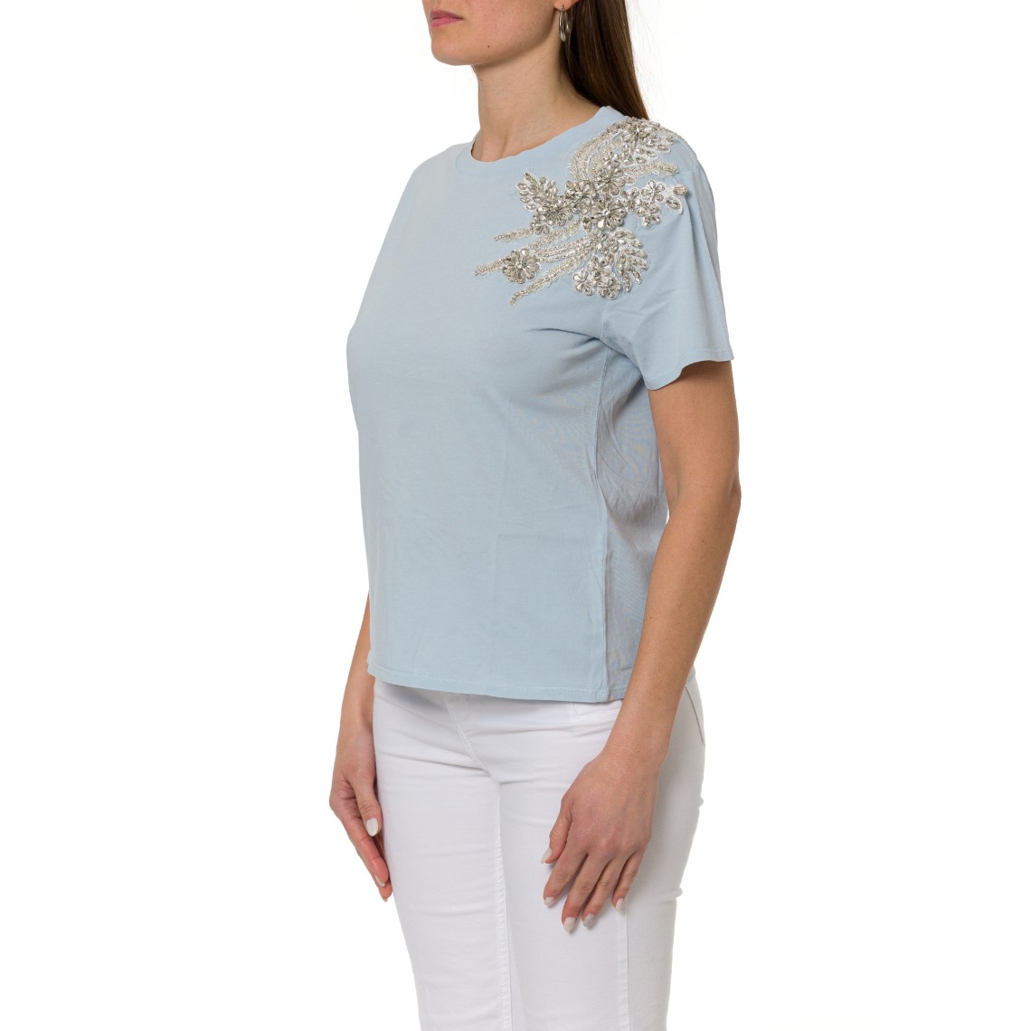 T-shirt con ricamo Liu Jo