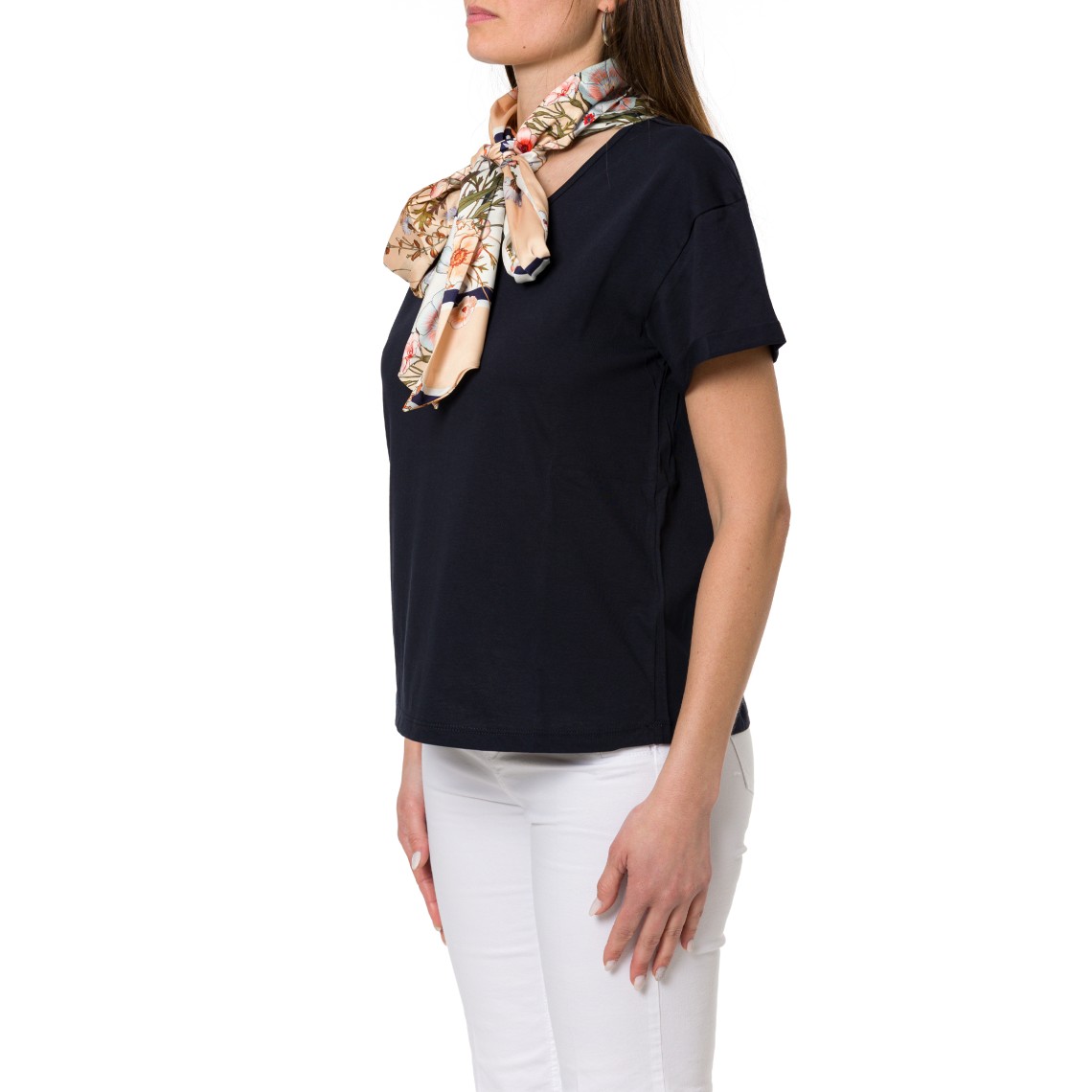 T-shirt con foulard Liu Jo