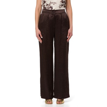 Pantaloni in raso con spacchetti Liu Jo