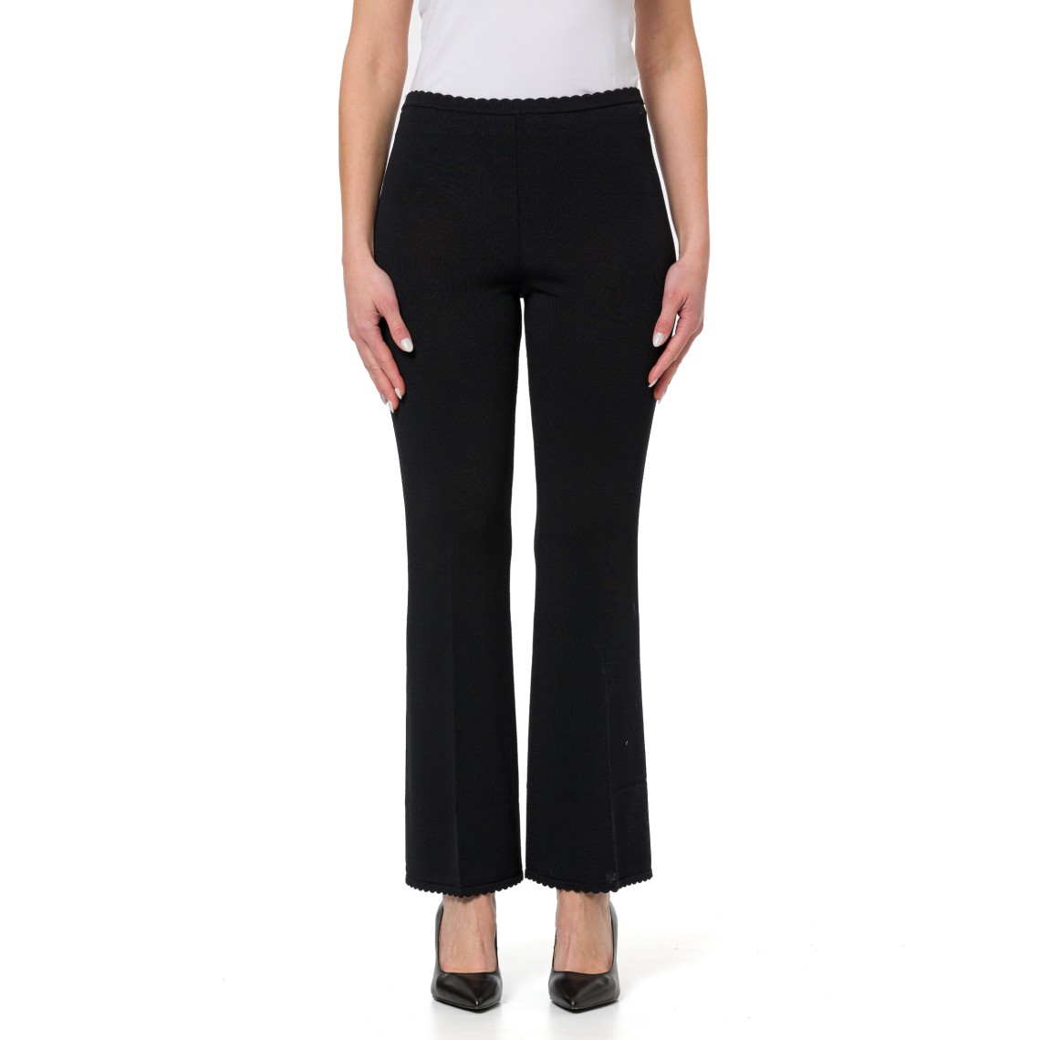 Pantaloni flare Twinset