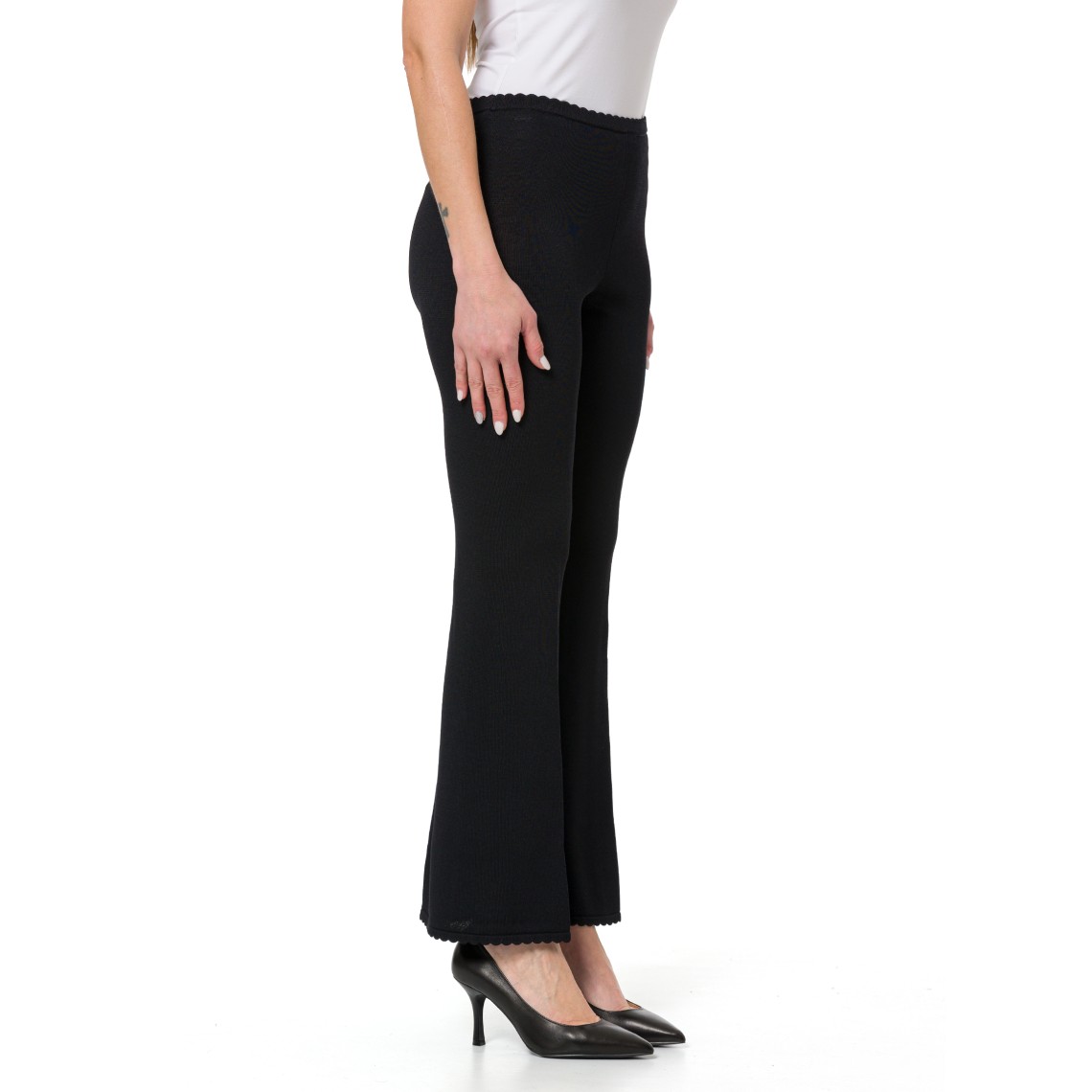 Pantaloni flare Twinset