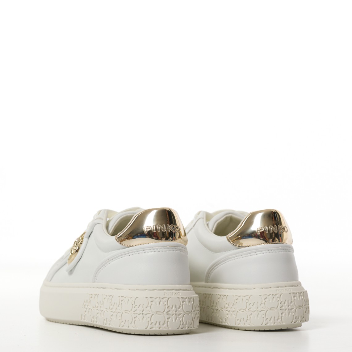 Sneakers Yoko 06 con logo in metallo Pinko