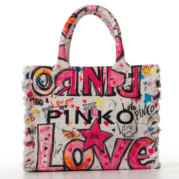 Beach Shopper in canvas Pinko