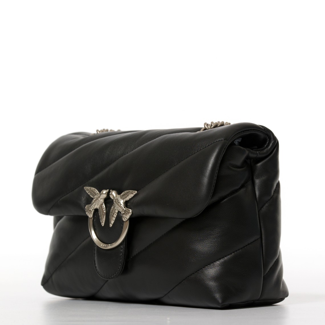 Borsa media a tracolla Love Bag Puff Maxi Quilt Pinko