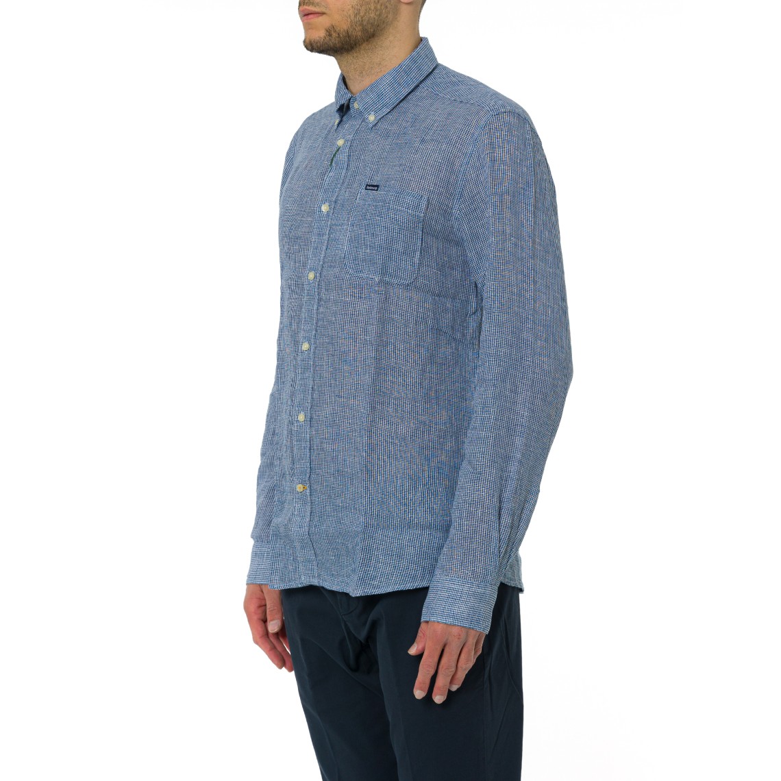 Camicia sartoriale di lino Linton Barbour