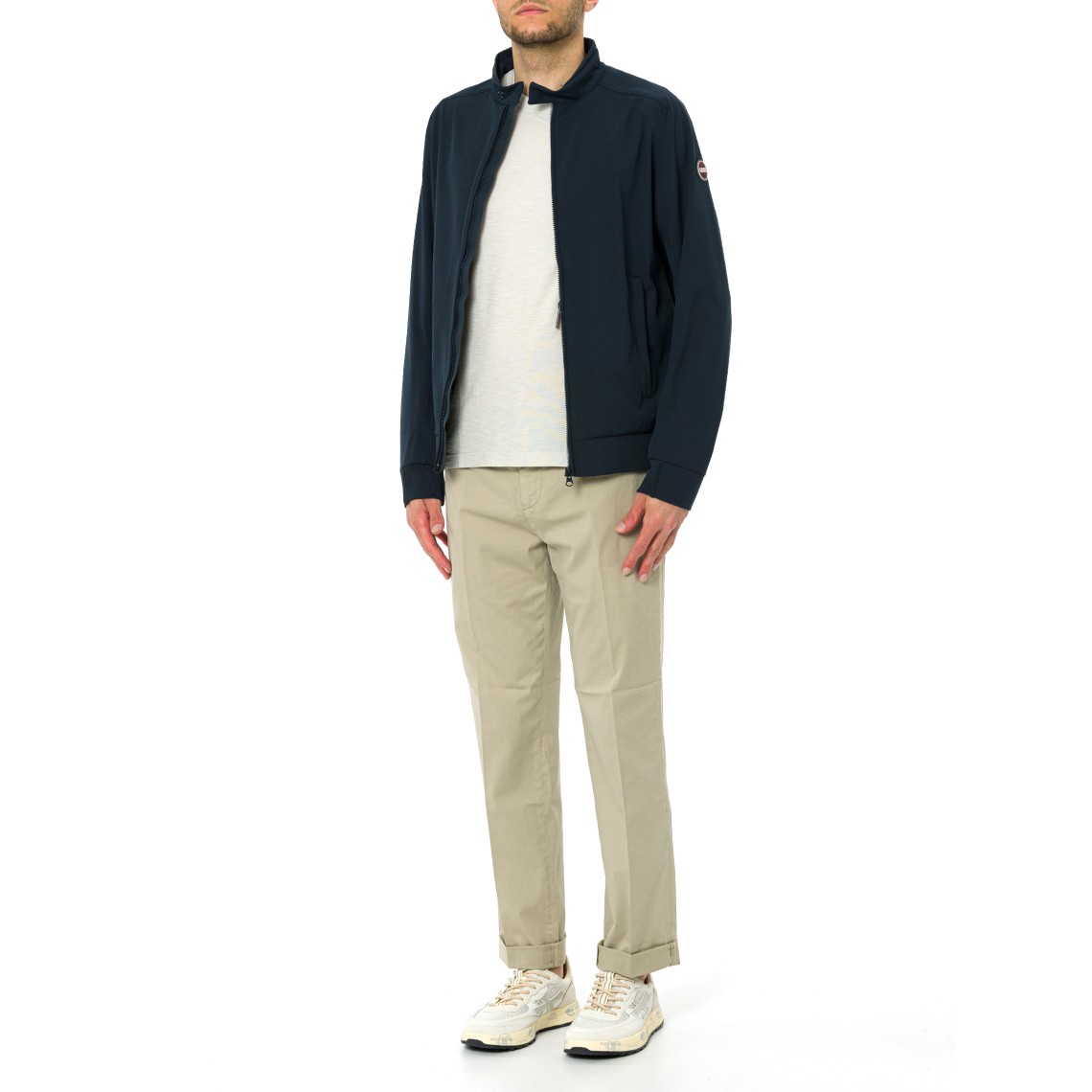 Giacca biker in softshell Colmar