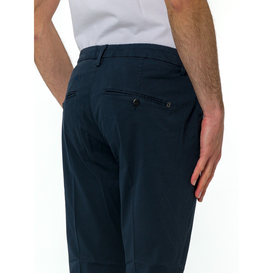 Pantaloni Gaubert Dondup in gabardine