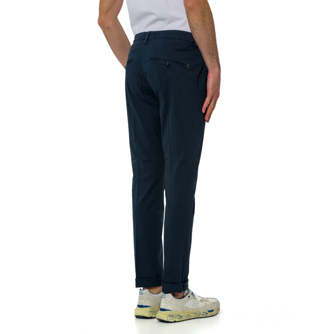 Pantaloni Gaubert Dondup in gabardine