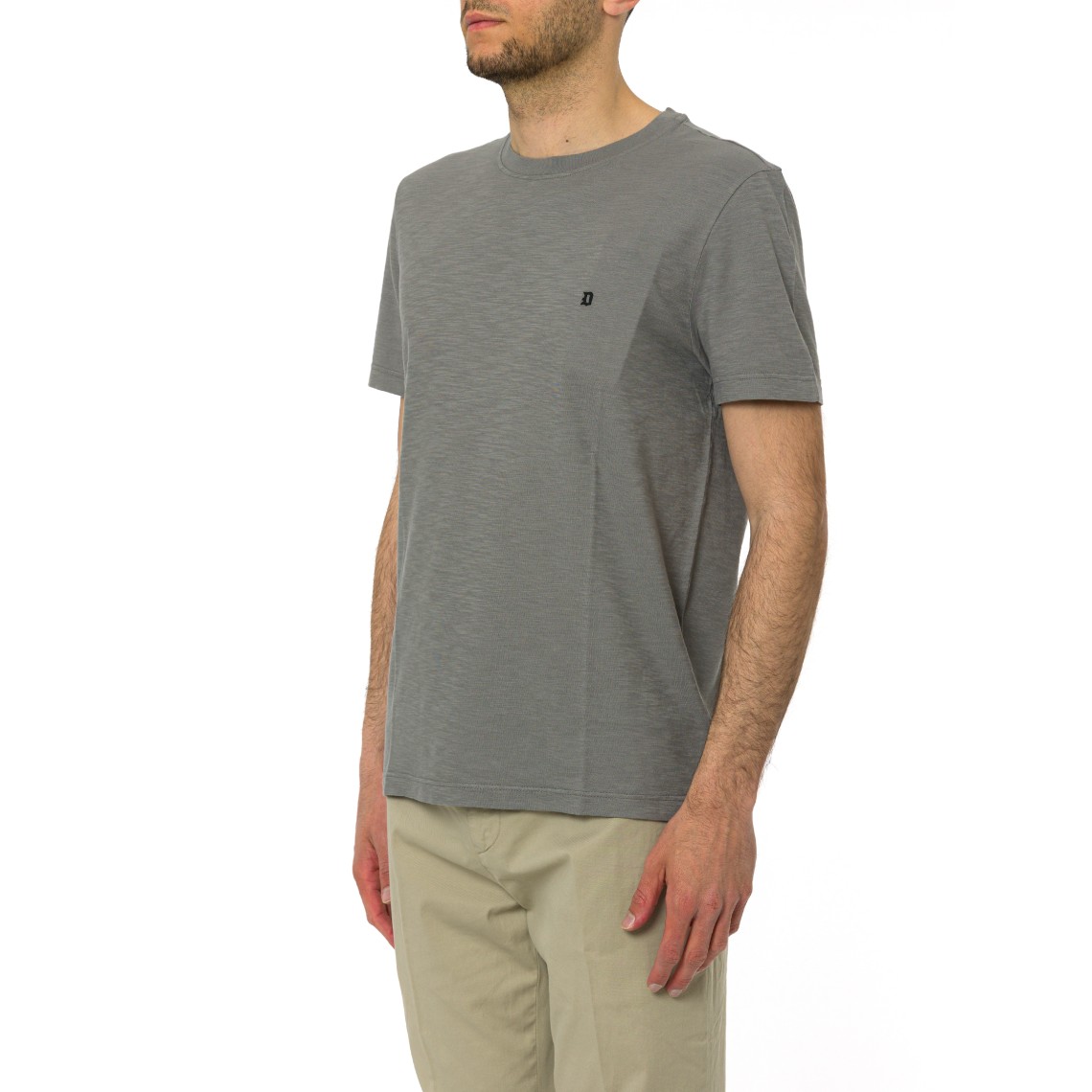 T-shirt girocollo Dondup in cotone