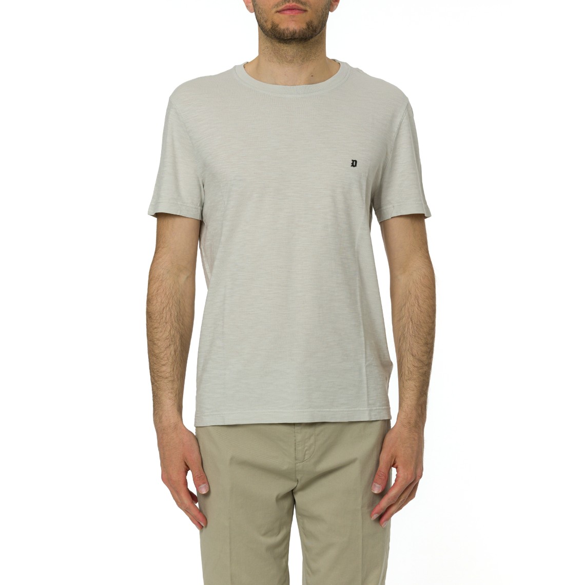 T-shirt girocollo Dondup in cotone
