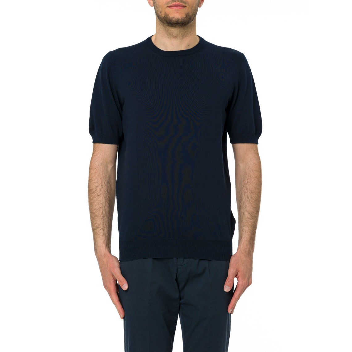 T-shirt in Maglia di Cotone Fay