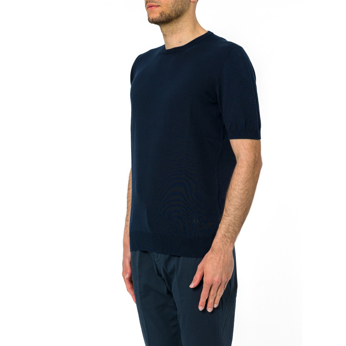 T-shirt in Maglia di Cotone Fay