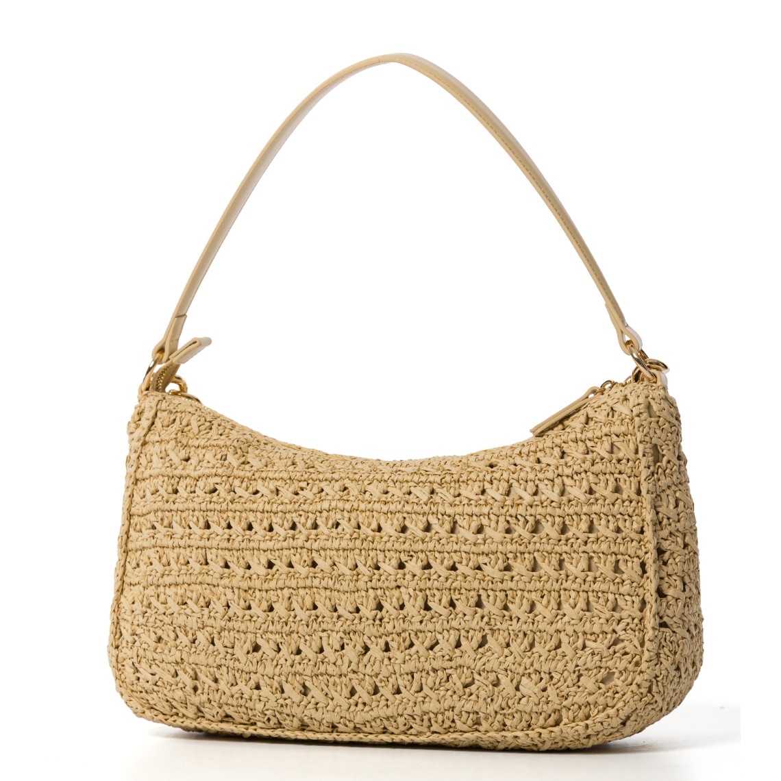 Borsa a mano in rafia Twinset