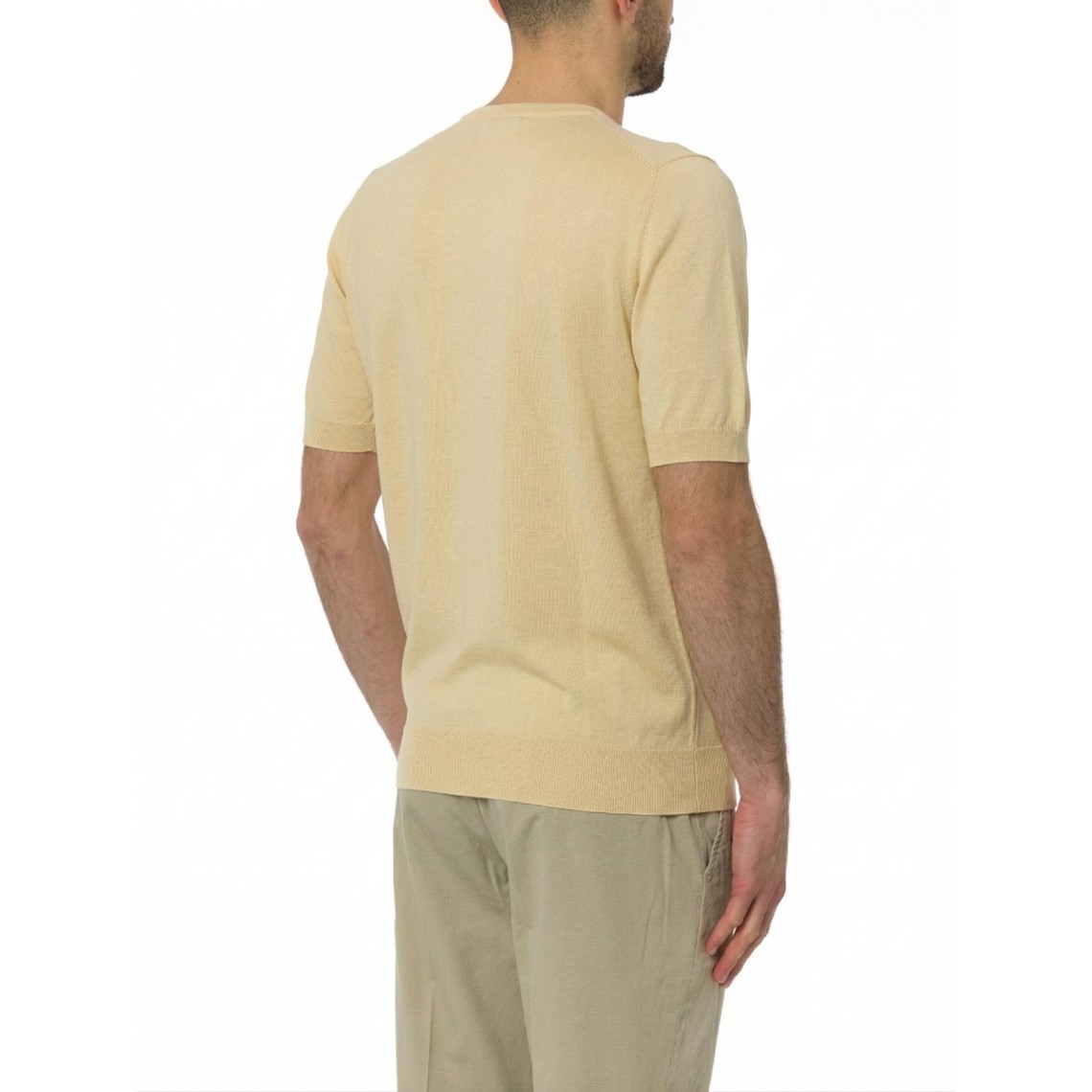 T-shirt in Maglia di Cotone Fay