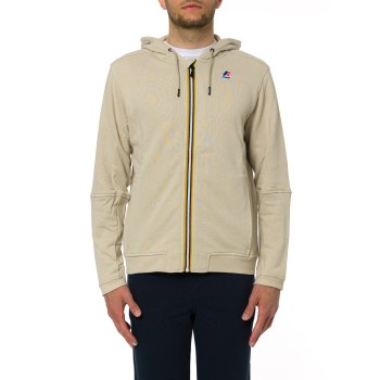 Felpa con zip e cappuccio Prosper Poly Cotton K-Way