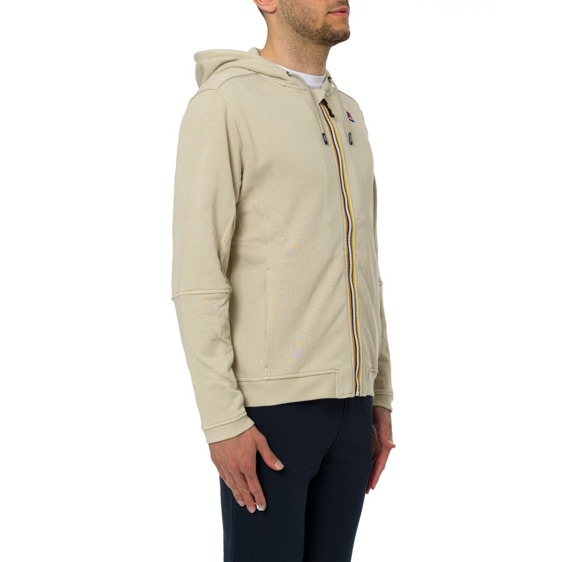 Felpa con zip e cappuccio Prosper Poly Cotton K-Way