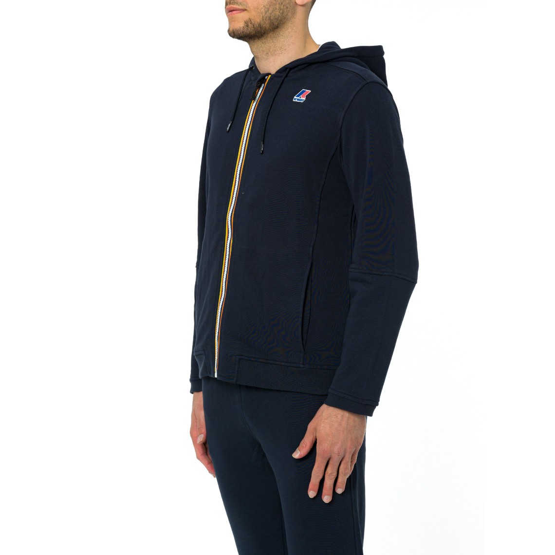 Felpa con zip e cappuccio Prosper Poly Cotton K-Way