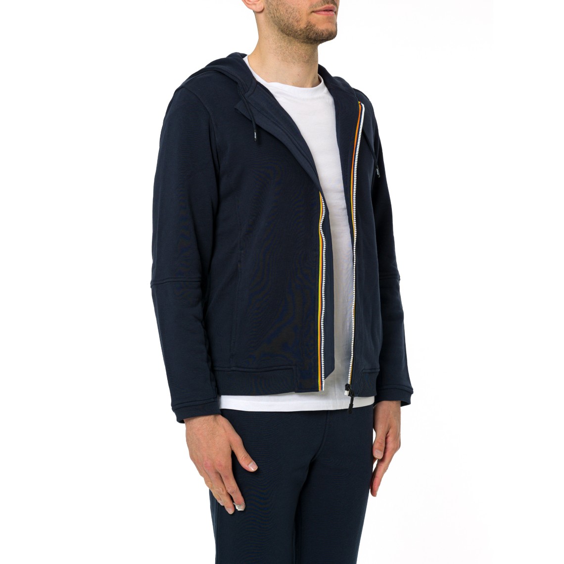 Felpa con zip e cappuccio Prosper Poly Cotton K-Way