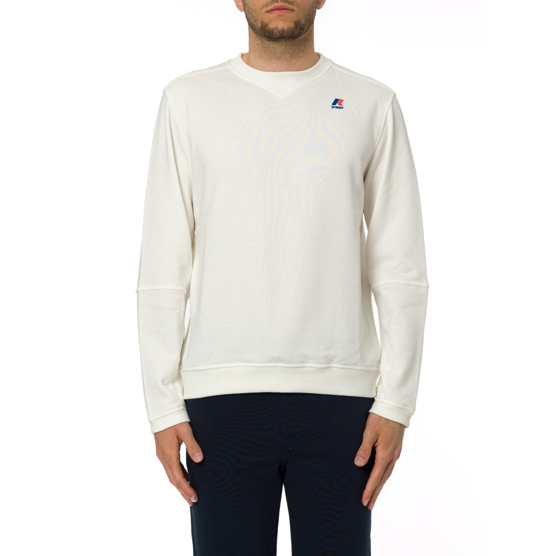 Felpa girocollo Nael Poly Cotton K-way