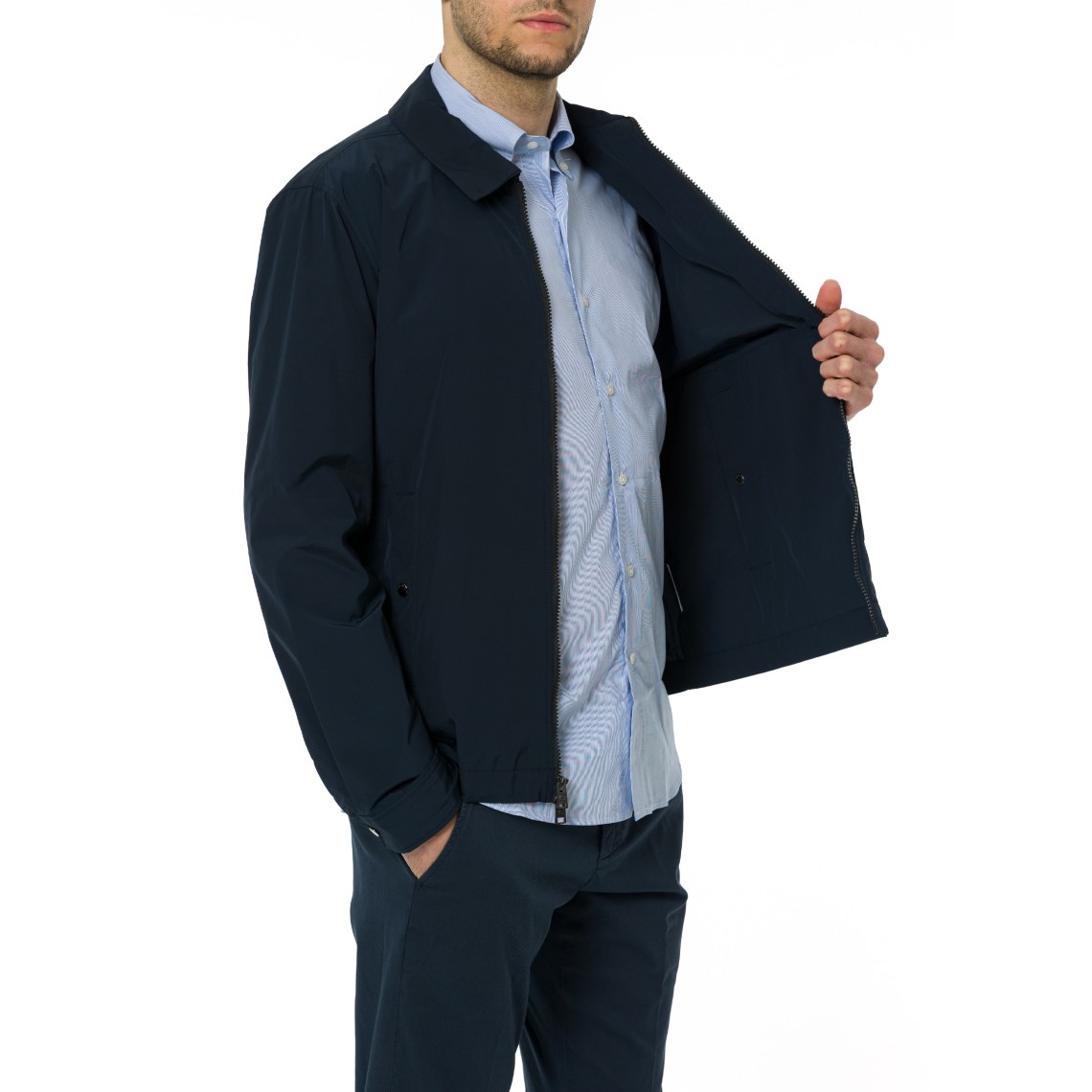 Giacca camicia in poliestere Woolrich