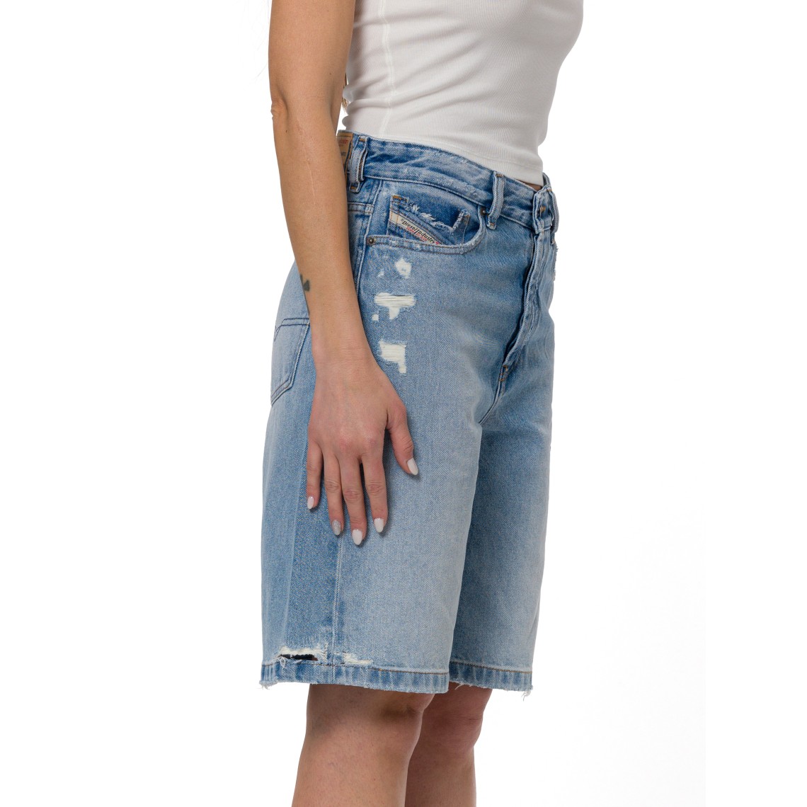 Shorts in denim Diesel