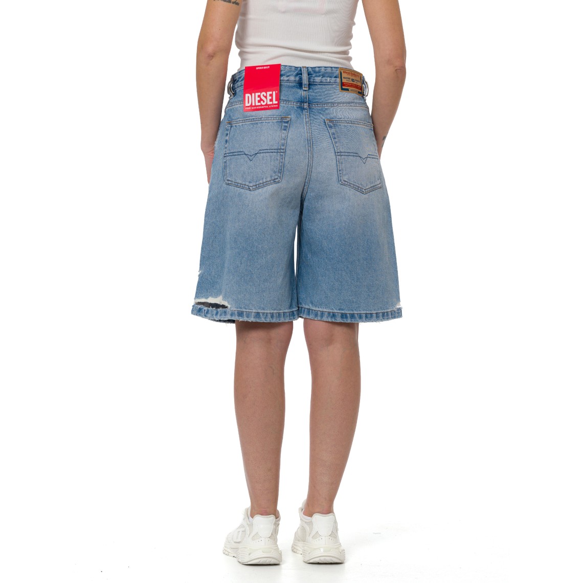 Shorts in denim Diesel